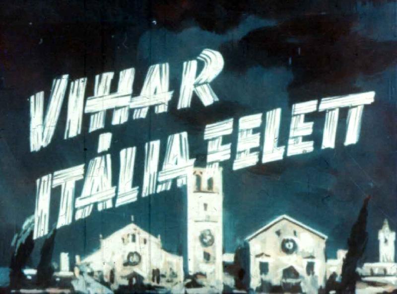 Vihar Itália felett 