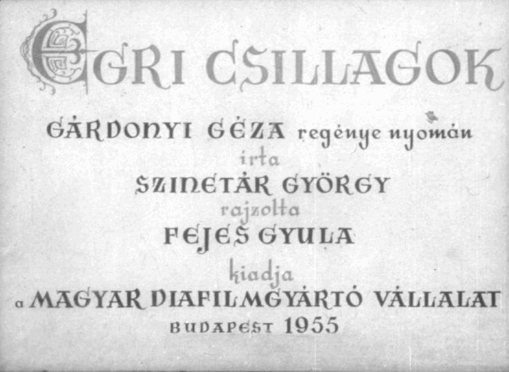 Egri csillagok 