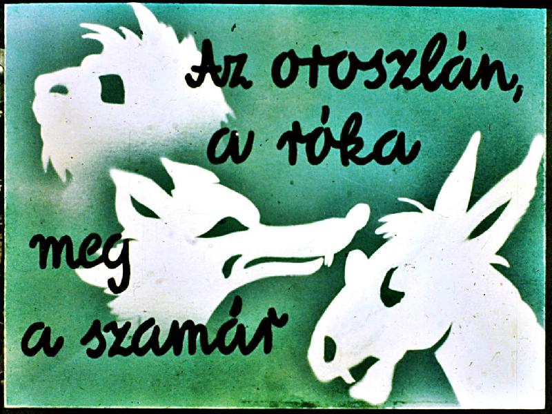 Az oroszlán, a róka meg a szamár 