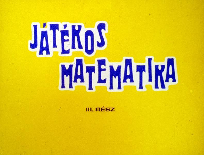 Játékos matematika 3. 