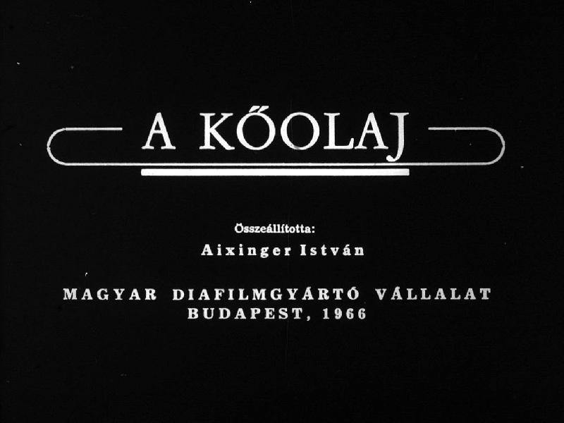 A kőolaj 