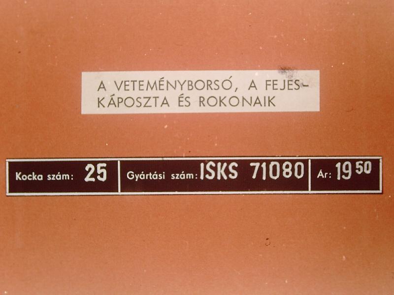 A veteményborsó, a fejeskáposzta és rokonaik 