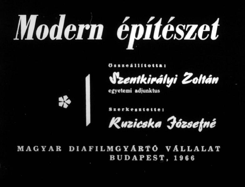 Modern építészet 