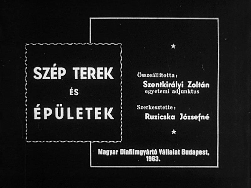 Szép terek és épületek I-II.