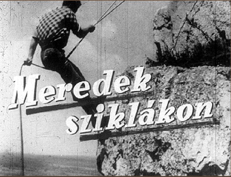 Meredek sziklákon 