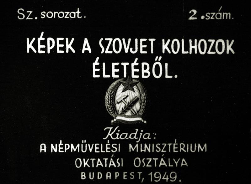 Képek a szovjet kolhozok életéből 