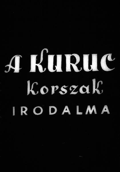 A kuruc - korszak irodalma 