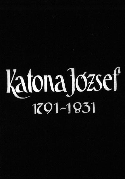 Katona József (1791-1831) 