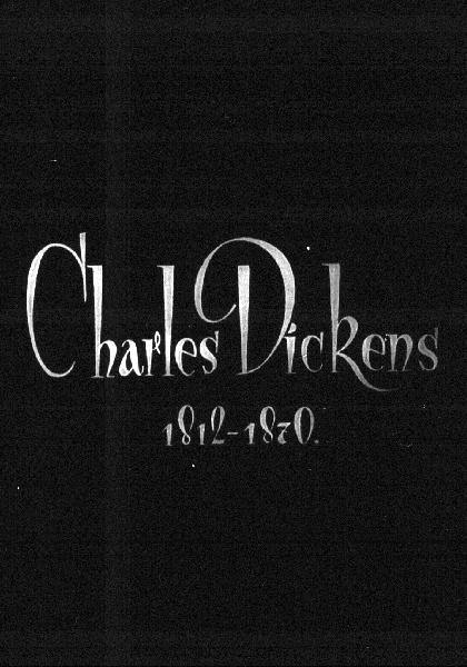 Charles Dickens (1812-1870) 