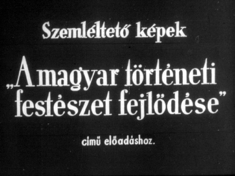 A magyar történeti festészet fejlődése 