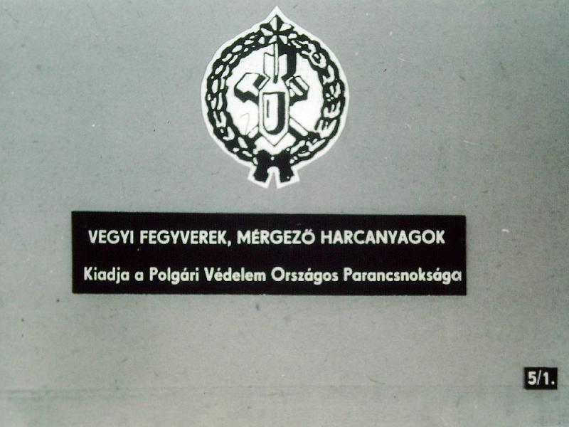 Vegyi fegyverek, mérgező harcanyagok 