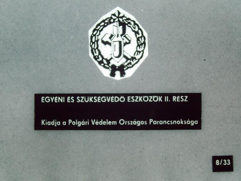Egyéni és szükségvédő eszközök 2. rész 