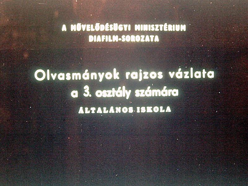 Olvasmányok rajzos vázlata a 3. osztály számára : általános iskola