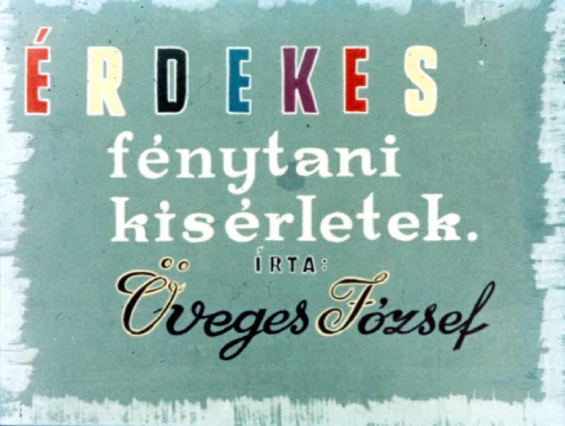 Érdekes fénytani kísérletek 