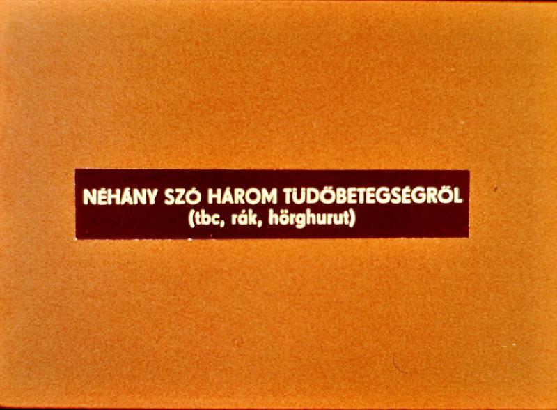Néhány szó három tüdőbetegségről 
