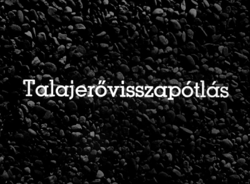 Talajerővisszapótlás 