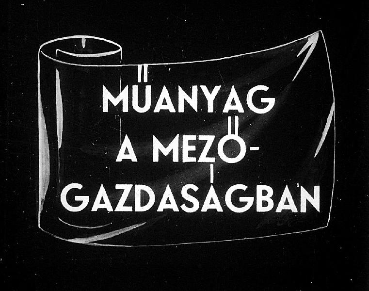 Műanyag a mezőgazdaságban 
