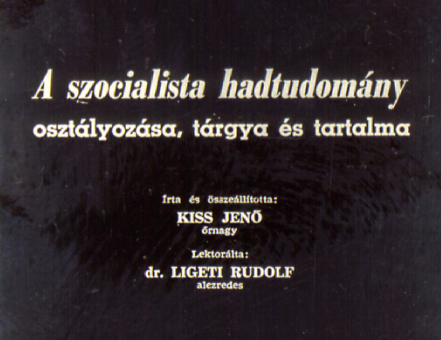 A szocialista hadtudomány