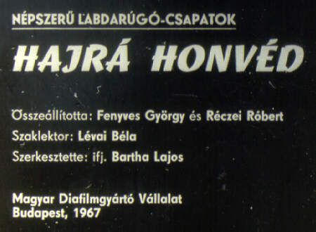 Hajrá Honvéd!