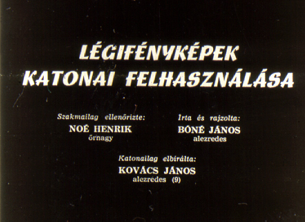 Légifényképek katonai felhasználása