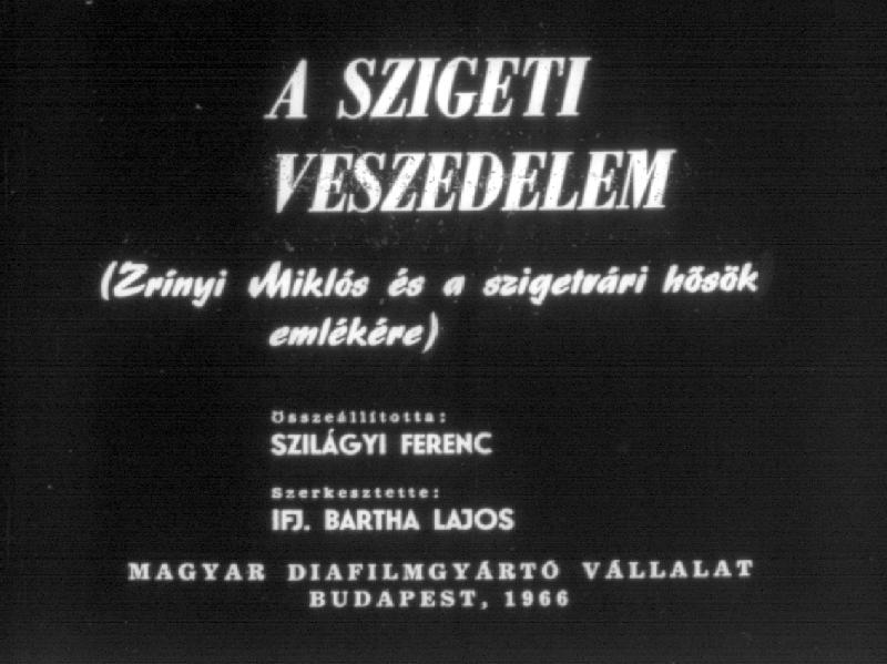 A szigeti veszedelem (Zrínyi Miklós és a szigetvári hősök emlékére)
