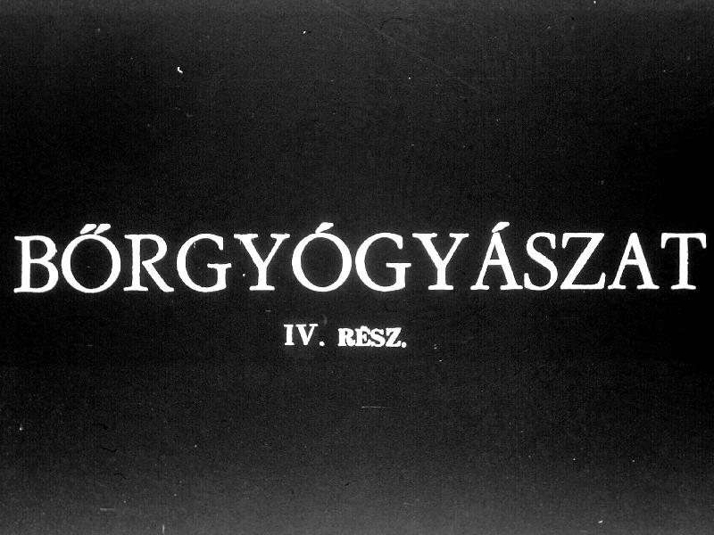 Bőrgyógyászat