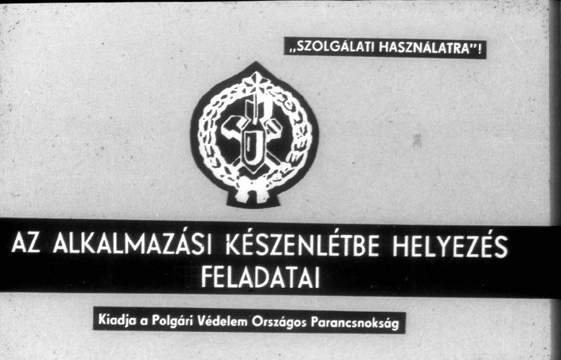 Az alkalmazási készenlétbe helyezés feltételei