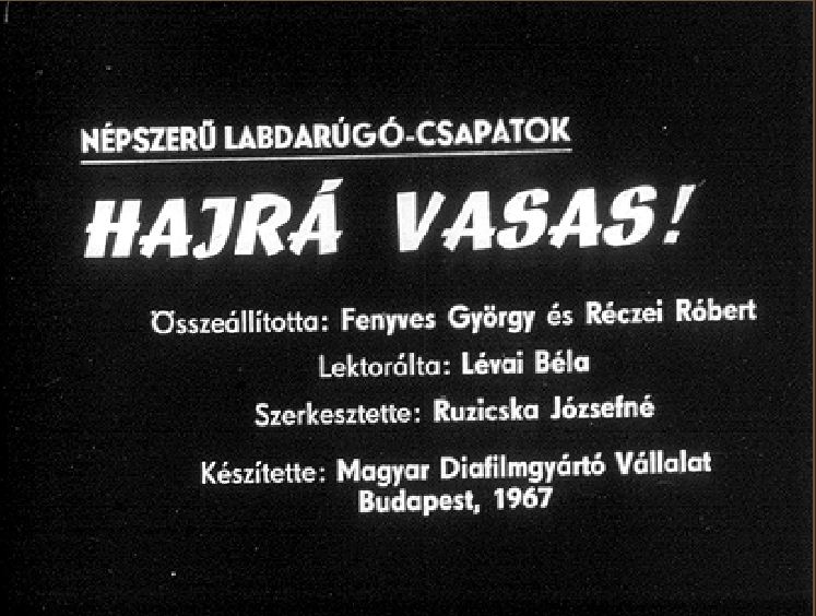 Hajrá Vasas!