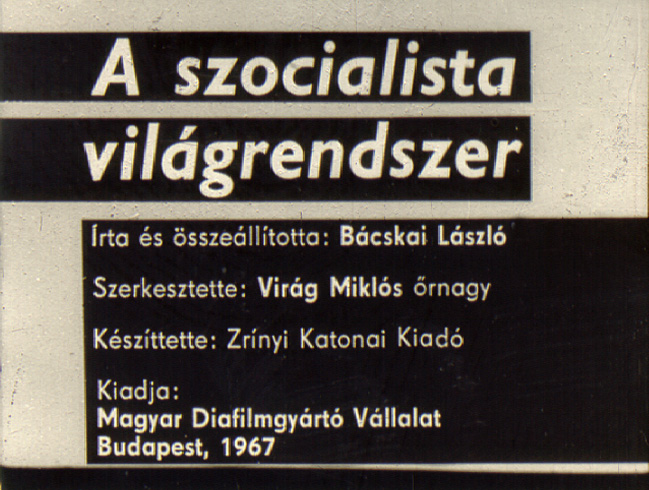 A szocialista világrendszer