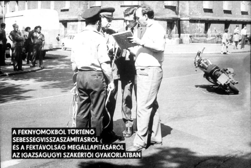 Féknyomokból történő sebességvisszaszámításról és féktávolság megállapításról az igazságügyi szakértői gyakorlatban