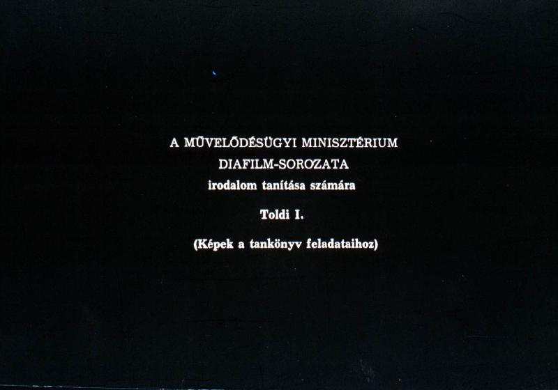 Toldi I-II. (Képek a tankönyv feladataihoz)