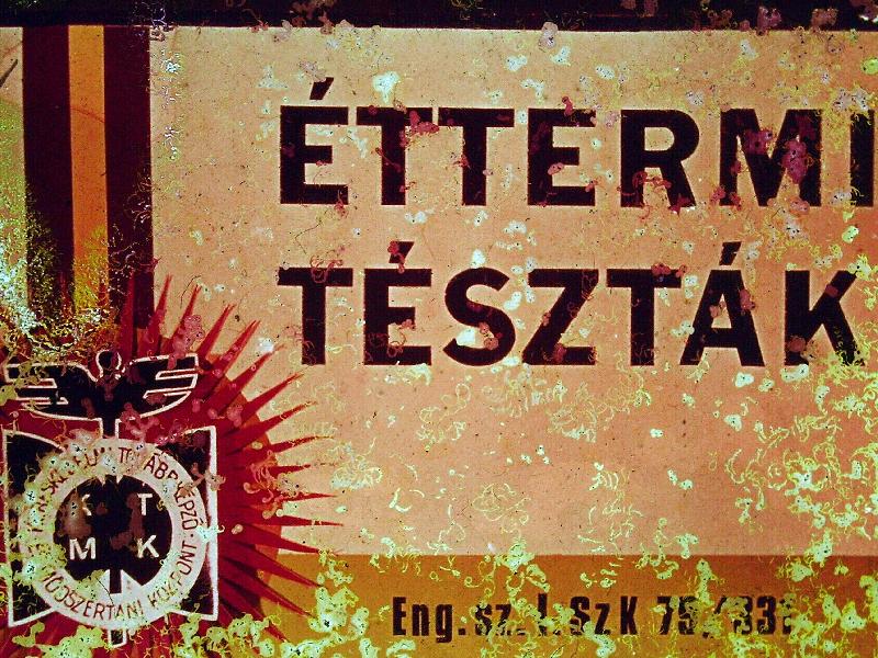 Éttermi tészták