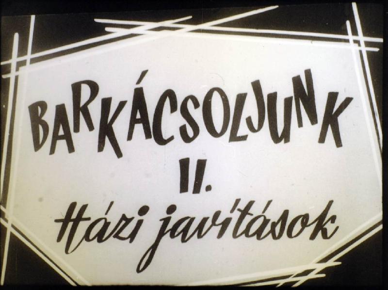 Barkácsoljunk II. : Házi javítások