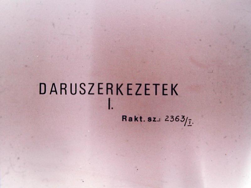 Daruszerkezetek