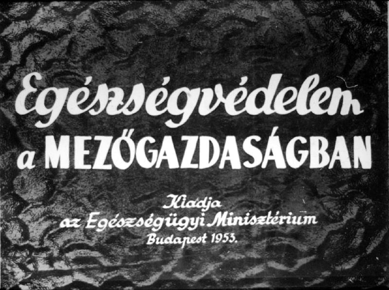 Egészségvédelem a mezőgazdaságban