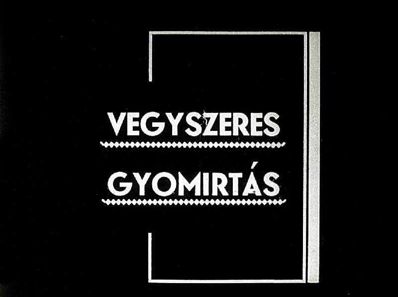 Vegyszeres gyomírtás