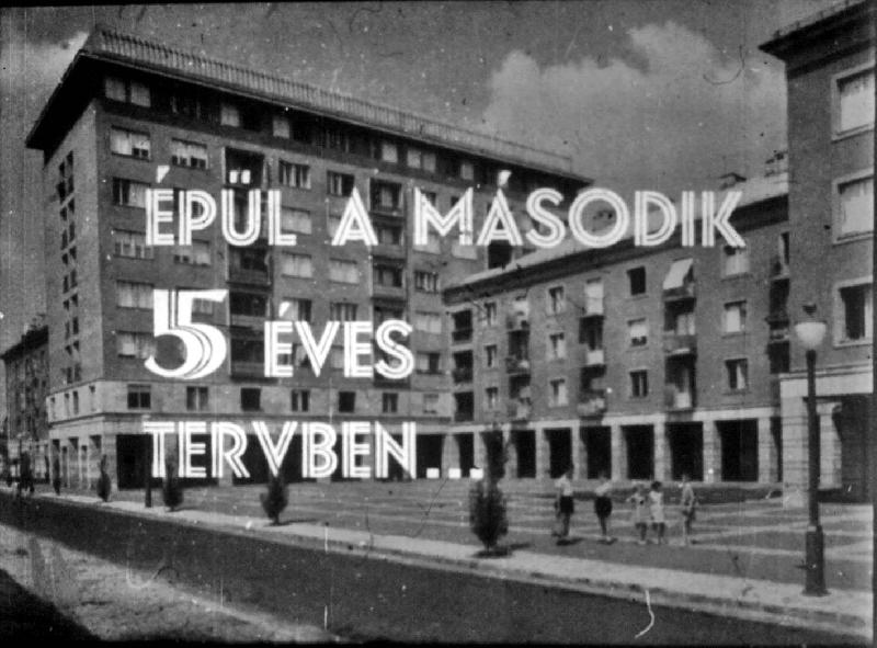Épül a második 5 éves tervben
