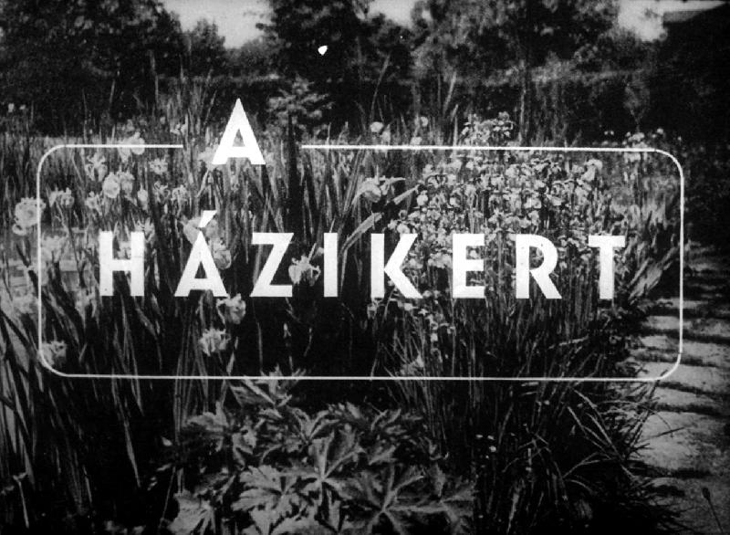 A házikert