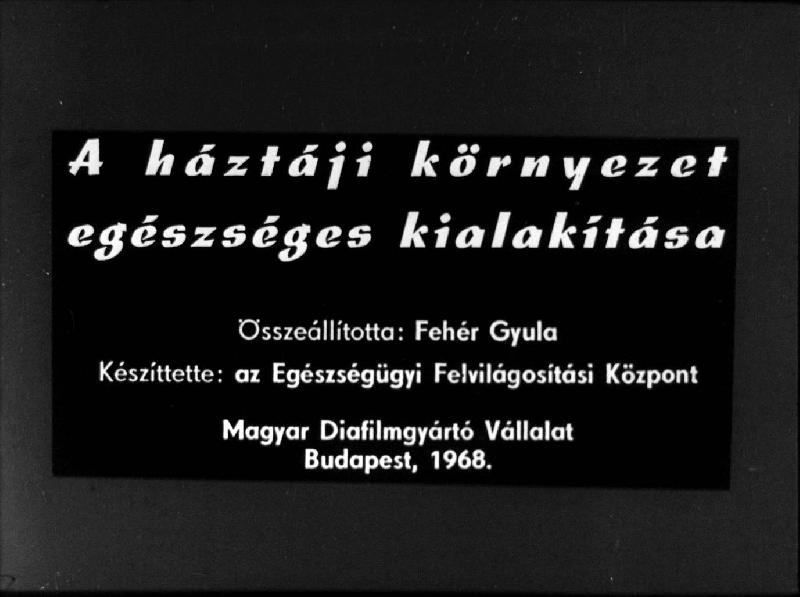 A háztáji környezet egészséges kialakítása