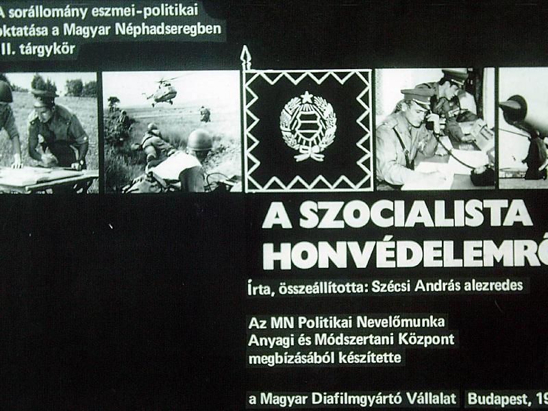 A szocialista honvédelemről