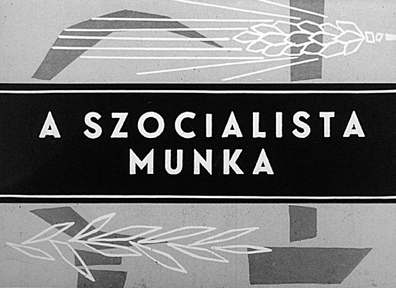 A szocialista munka