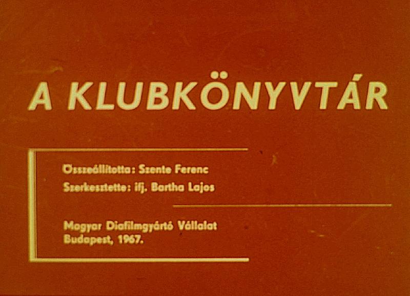 A klubkönyvtár
