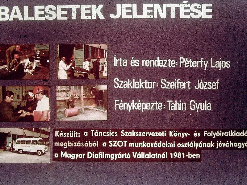 Balesetek jelentése