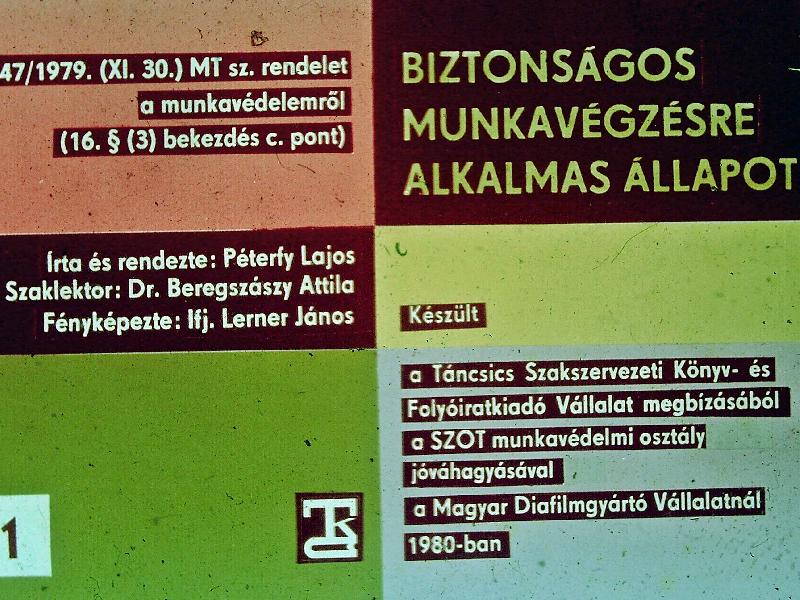 Biztonságos munkavégzésre alkalmas állapot