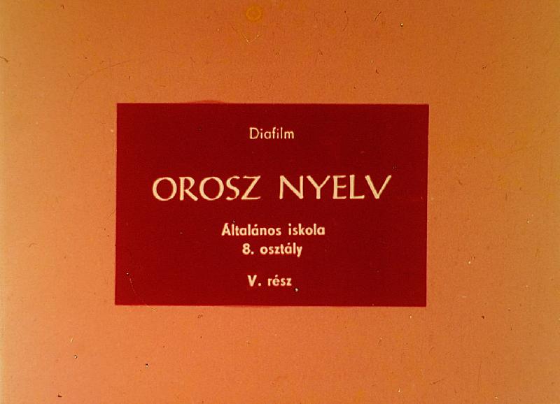 Orosz nyelv általános iskola 8. osztály V. rész