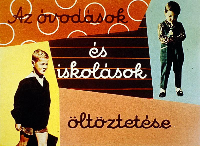 Az óvodások és kisiskolások öltöztetése