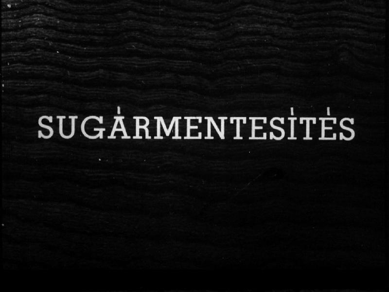 Sugármentesítés