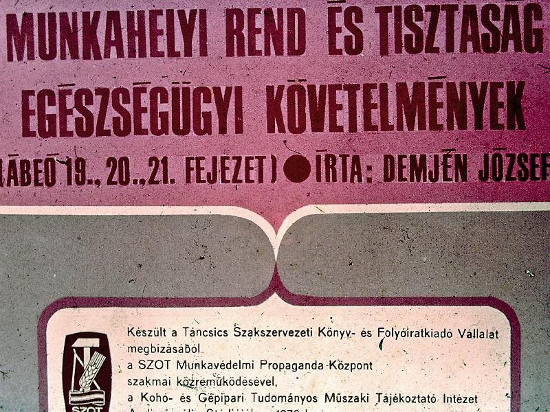 Munkahelyi rend és tisztaság egészségügyi követelmények