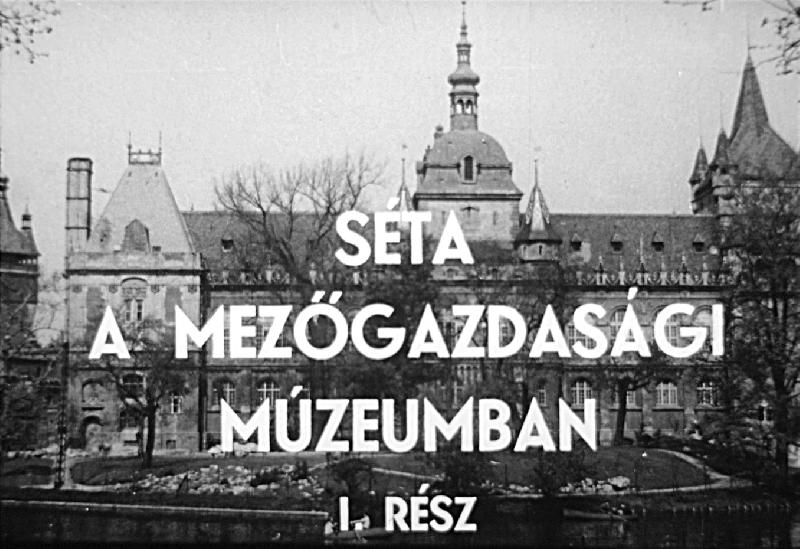 Séta a Mezőgazdasági Múzeumban I-II.