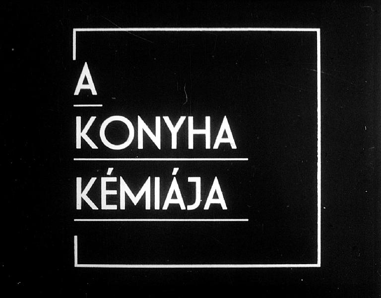 A konyha kémiája